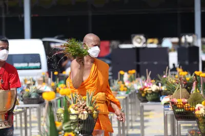 ประมวลภาพพิธีบวงสรวงใหญ่ ครั้งที่ ๓ วัดจุฬามณี ปี ๒๕๖๕