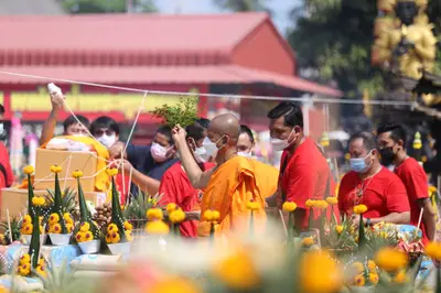 ประมวลภาพพิธีบวงสรวงใหญ่ ครั้งที่ ๓ วัดจุฬามณี ปี ๒๕๖๕