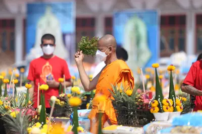 ประมวลภาพพิธีบวงสรวงใหญ่ ครั้งที่ ๓ วัดจุฬามณี ปี ๒๕๖๕