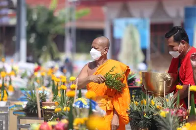 ประมวลภาพพิธีบวงสรวงใหญ่ ครั้งที่ ๓ วัดจุฬามณี ปี ๒๕๖๕