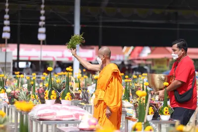 ประมวลภาพพิธีบวงสรวงใหญ่ ครั้งที่ ๓ วัดจุฬามณี ปี ๒๕๖๕