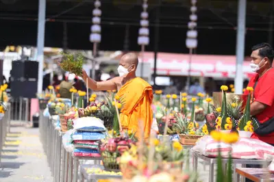 ประมวลภาพพิธีบวงสรวงใหญ่ ครั้งที่ ๓ วัดจุฬามณี ปี ๒๕๖๕