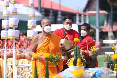 ประมวลภาพพิธีบวงสรวงใหญ่ ครั้งที่ ๓ วัดจุฬามณี ปี ๒๕๖๕