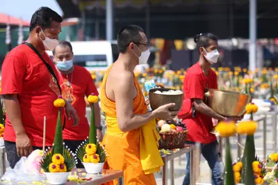ประมวลภาพพิธีบวงสรวงใหญ่ ครั้งที่ ๓ วัดจุฬามณี ปี ๒๕๖๕