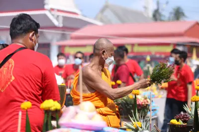 ประมวลภาพพิธีบวงสรวงใหญ่ ครั้งที่ ๓ วัดจุฬามณี ปี ๒๕๖๕