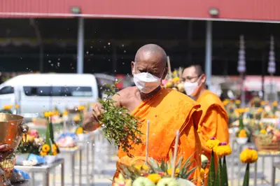 ประมวลภาพพิธีบวงสรวงใหญ่ ครั้งที่ ๓ วัดจุฬามณี ปี ๒๕๖๕