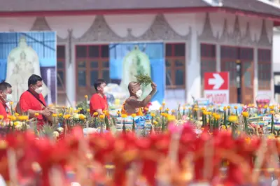 ประมวลภาพพิธีบวงสรวงใหญ่ ครั้งที่ ๓ วัดจุฬามณี ปี ๒๕๖๕