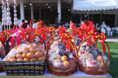 ประมวลภาพพิธีบวงสรวงใหญ่ ครั้งที่ ๓ วัดจุฬามณี ปี ๒๕๖๕