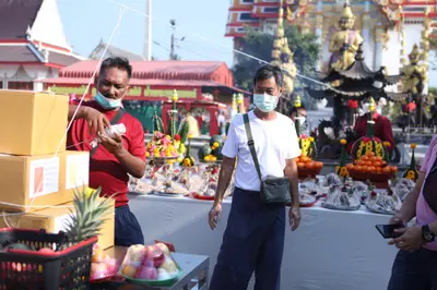 ประมวลภาพพิธีบวงสรวงใหญ่ ครั้งที่ ๓ วัดจุฬามณี ปี ๒๕๖๕