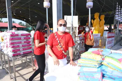 ประมวลภาพพิธีบวงสรวงใหญ่ ครั้งที่ ๓ วัดจุฬามณี ปี ๒๕๖๕