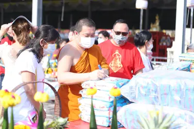 ประมวลภาพพิธีบวงสรวงใหญ่ ครั้งที่ ๓ วัดจุฬามณี ปี ๒๕๖๕
