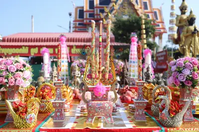 ประมวลภาพพิธีบวงสรวงใหญ่ ครั้งที่ ๓ วัดจุฬามณี ปี ๒๕๖๕