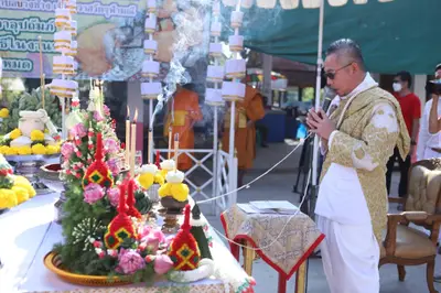 ประมวลภาพพิธีบวงสรวงใหญ่ ครั้งที่ ๓ วัดจุฬามณี ปี ๒๕๖๕