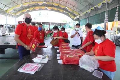ประมวลภาพพิธีบวงสรวงใหญ่ ครั้งที่ ๓ วัดจุฬามณี ปี ๒๕๖๕
