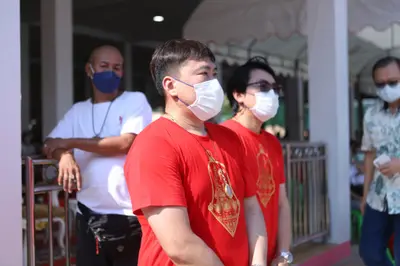 ประมวลภาพพิธีบวงสรวงใหญ่ ครั้งที่ ๓ วัดจุฬามณี ปี ๒๕๖๕