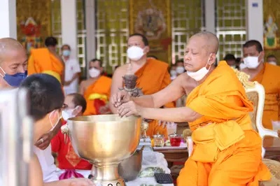 ประมวลภาพพิธีบวงสรวงใหญ่ ครั้งที่ ๓ วัดจุฬามณี ปี ๒๕๖๕