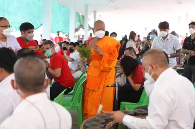 ประมวลภาพพิธีบวงสรวงใหญ่ ครั้งที่ ๓ วัดจุฬามณี ปี ๒๕๖๕