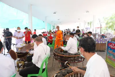 ประมวลภาพพิธีบวงสรวงใหญ่ ครั้งที่ ๓ วัดจุฬามณี ปี ๒๕๖๕