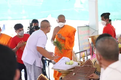 ประมวลภาพพิธีบวงสรวงใหญ่ ครั้งที่ ๓ วัดจุฬามณี ปี ๒๕๖๕