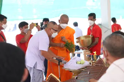 ประมวลภาพพิธีบวงสรวงใหญ่ ครั้งที่ ๓ วัดจุฬามณี ปี ๒๕๖๕
