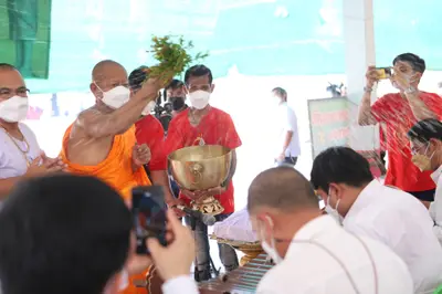 ประมวลภาพพิธีบวงสรวงใหญ่ ครั้งที่ ๓ วัดจุฬามณี ปี ๒๕๖๕