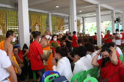 ประมวลภาพพิธีบวงสรวงใหญ่ ครั้งที่ ๓ วัดจุฬามณี ปี ๒๕๖๕