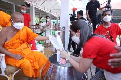 ประมวลภาพพิธีบวงสรวงใหญ่ ครั้งที่ ๓ วัดจุฬามณี ปี ๒๕๖๕