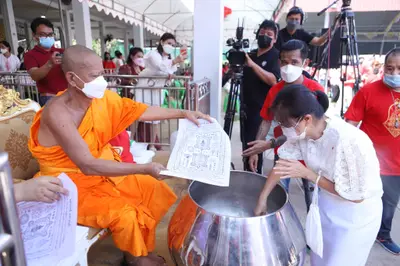 ประมวลภาพพิธีบวงสรวงใหญ่ ครั้งที่ ๓ วัดจุฬามณี ปี ๒๕๖๕