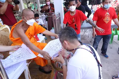 ประมวลภาพพิธีบวงสรวงใหญ่ ครั้งที่ ๓ วัดจุฬามณี ปี ๒๕๖๕