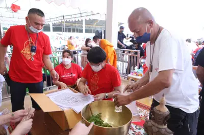 ประมวลภาพพิธีบวงสรวงใหญ่ ครั้งที่ ๓ วัดจุฬามณี ปี ๒๕๖๕