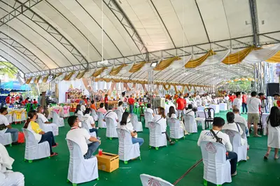 ประมวลภาพพิธีเททองหล่อพระ วัดจุฬามณี ปี ๒๕๖๕