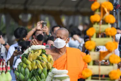 ประมวลภาพพิธีเททองหล่อพระ วัดจุฬามณี ปี ๒๕๖๕