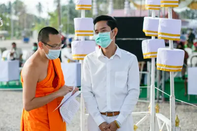 ประมวลภาพพิธีเททองหล่อพระ วัดจุฬามณี ปี ๒๕๖๕