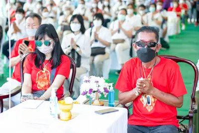ประมวลภาพพิธีเททองหล่อพระ วัดจุฬามณี ปี ๒๕๖๕