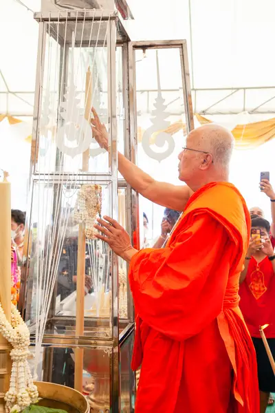 ประมวลภาพพิธีเททองหล่อพระ วัดจุฬามณี ปี ๒๕๖๕