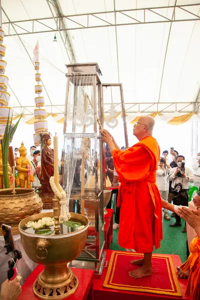 ประมวลภาพพิธีเททองหล่อพระ วัดจุฬามณี ปี ๒๕๖๕