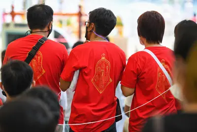 ประมวลภาพพิธีเททองหล่อพระ วัดจุฬามณี ปี ๒๕๖๕