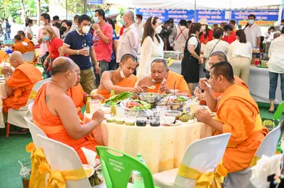 ประมวลภาพพิธีเททองหล่อพระ วัดจุฬามณี ปี ๒๕๖๕