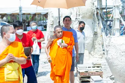 ประมวลภาพพิธีเททองหล่อพระ วัดจุฬามณี ปี ๒๕๖๕