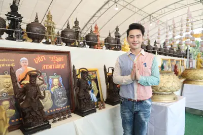 ประมวลภาพพิธีเททองหล่อพระ วัดจุฬามณี ปี ๒๕๖๕