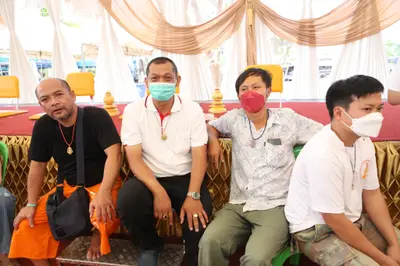 ประมวลภาพพิธีเททองหล่อพระ วัดจุฬามณี ปี ๒๕๖๕