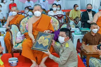 ประมวลภาพงานสมโภช ๒ ทศวรรษ เหรียญท้าวเวสสุวรรณโณ พิมพ์จำปี ๒๕๔๕ วัดจุฬามณี ปี ๒๕๖๕