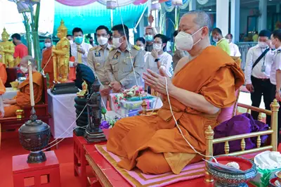ประมวลภาพงานสมโภช ๒ ทศวรรษ เหรียญท้าวเวสสุวรรณโณ พิมพ์จำปี ๒๕๔๕ วัดจุฬามณี ปี ๒๕๖๕
