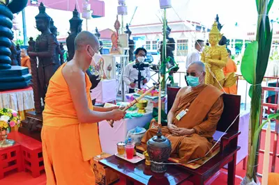 ประมวลภาพงานสมโภช ๒ ทศวรรษ เหรียญท้าวเวสสุวรรณโณ พิมพ์จำปี ๒๕๔๕ วัดจุฬามณี ปี ๒๕๖๕