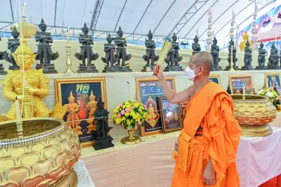 ประมวลภาพงานสมโภช ๒ ทศวรรษ เหรียญท้าวเวสสุวรรณโณ พิมพ์จำปี ๒๕๔๕ วัดจุฬามณี ปี ๒๕๖๕