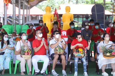 ประมวลภาพงานสมโภช ๒ ทศวรรษ เหรียญท้าวเวสสุวรรณโณ พิมพ์จำปี ๒๕๔๕ วัดจุฬามณี ปี ๒๕๖๕