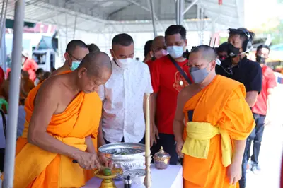 ประมวลภาพงานสมโภช ๒ ทศวรรษ เหรียญท้าวเวสสุวรรณโณ พิมพ์จำปี ๒๕๔๕ วัดจุฬามณี ปี ๒๕๖๕