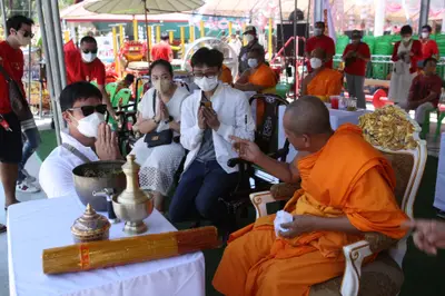 ประมวลภาพงานสมโภช ๒ ทศวรรษ เหรียญท้าวเวสสุวรรณโณ พิมพ์จำปี ๒๕๔๕ วัดจุฬามณี ปี ๒๕๖๕