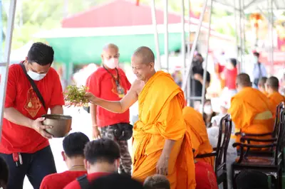 ประมวลภาพงานสมโภช ๒ ทศวรรษ เหรียญท้าวเวสสุวรรณโณ พิมพ์จำปี ๒๕๔๕ วัดจุฬามณี ปี ๒๕๖๕
