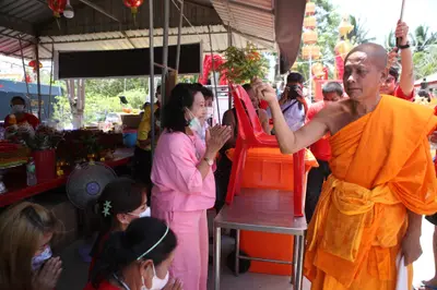 ประมวลภาพงานสมโภช ๒ ทศวรรษ เหรียญท้าวเวสสุวรรณโณ พิมพ์จำปี ๒๕๔๕ วัดจุฬามณี ปี ๒๕๖๕
